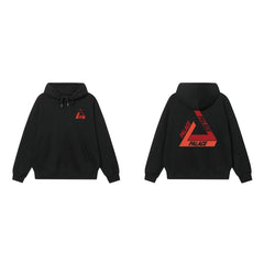 Palace Black Red Gradient Tri-Ferg Hoodie