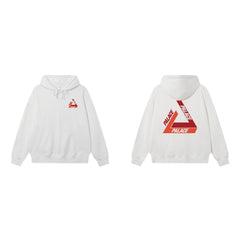 Palace White Red Gradient Tri-Ferg Hoodie