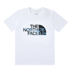 The North Face Mountain Logo White T-Shirt