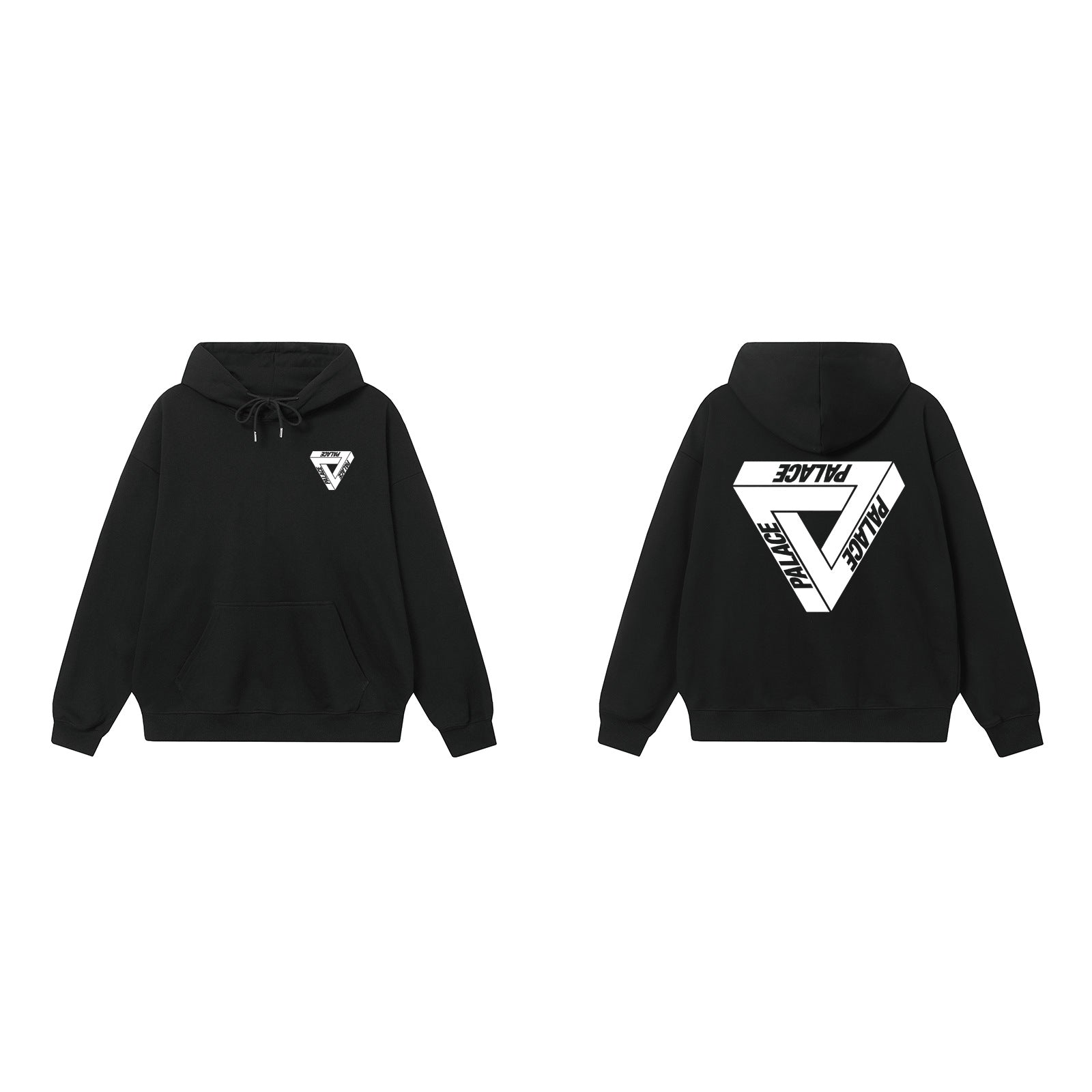 Palace Black Optical Illusion Tri-Ferg Hoodie