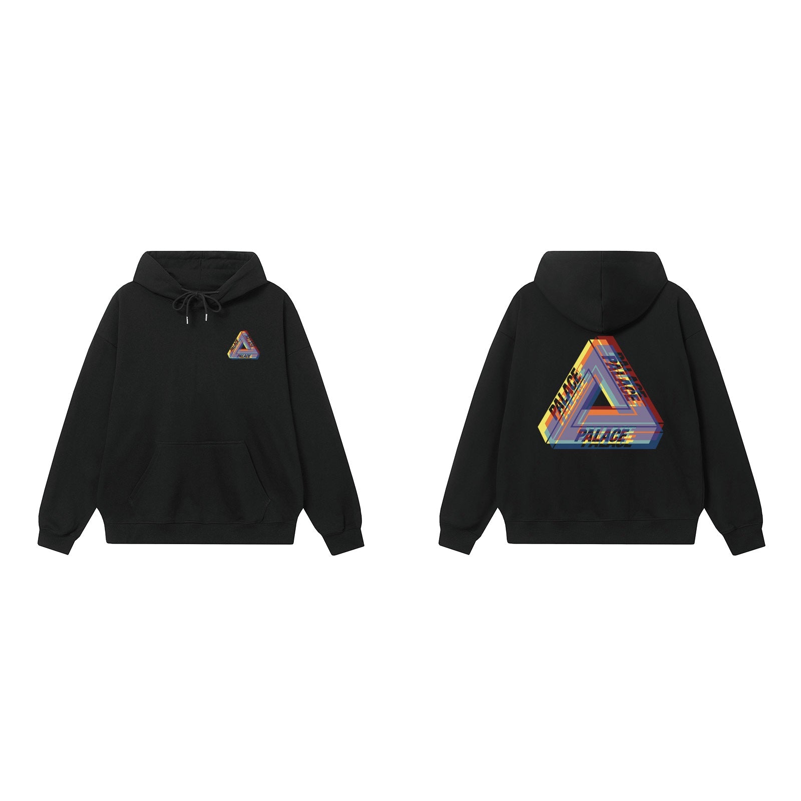 Palace Black Multi-Dimensional Tri-Ferg Hoodie
