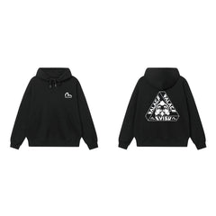 Palace Black Evisu Collaboration Tri-Ferg Hoodie